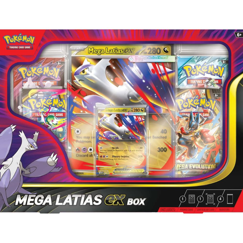Pokemon TCG: Mega Latias ex Box Front view
