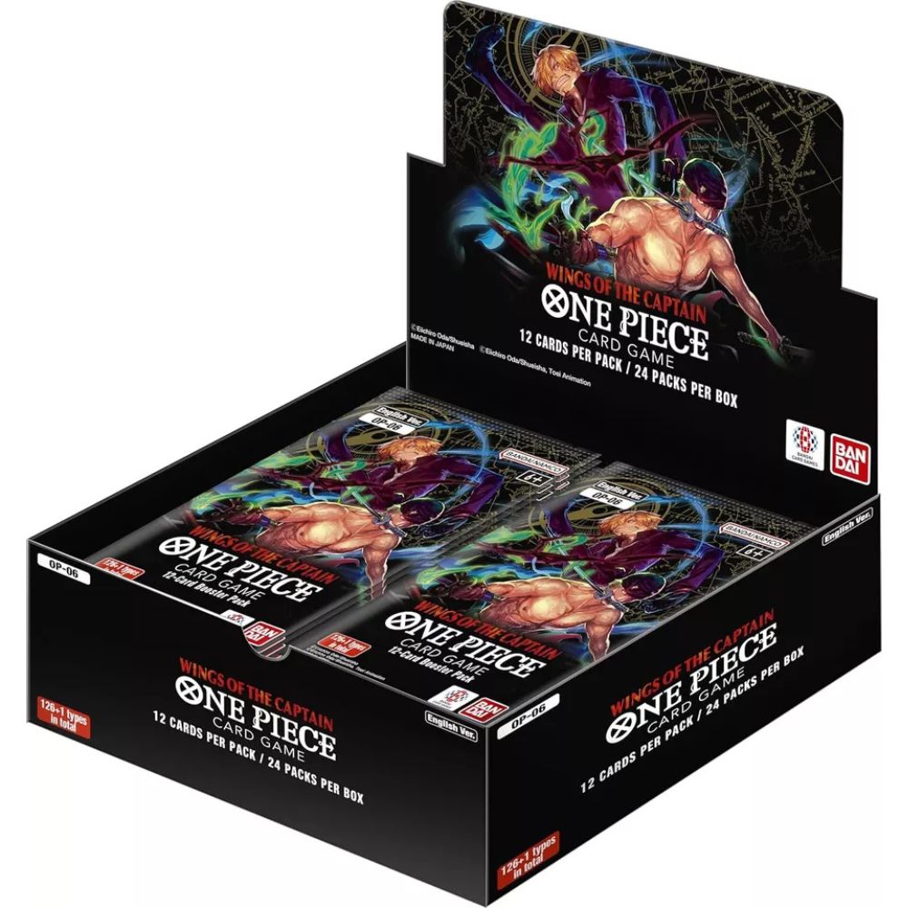 English One Piece OP06 Wings of the Captain Booster Box