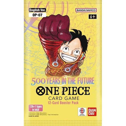 English One Piece OP07 500 Years In The Future Booster Pack