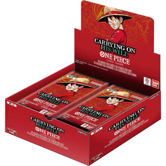 One Piece Card Game: Carrying on his Will (OP13) Booster Box