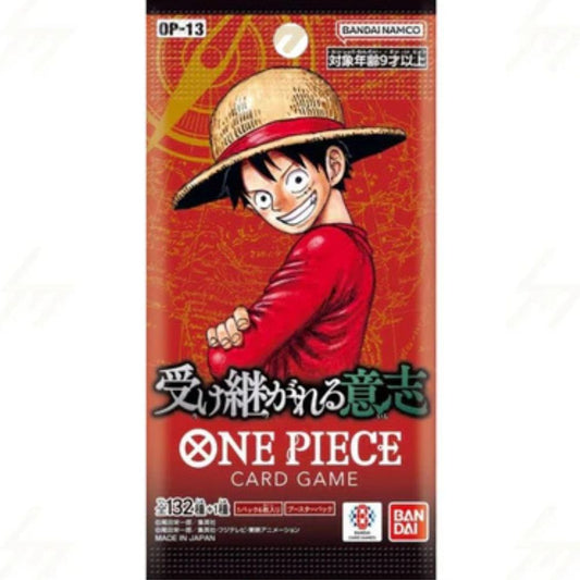 Japanese One Piece: Inherited Will (OP13) Booster Pack