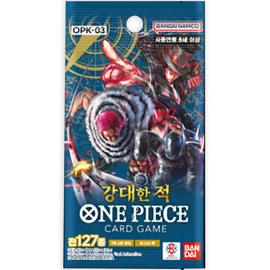 Korean One Piece Pillars of Strength OPK-03 Booster Pack