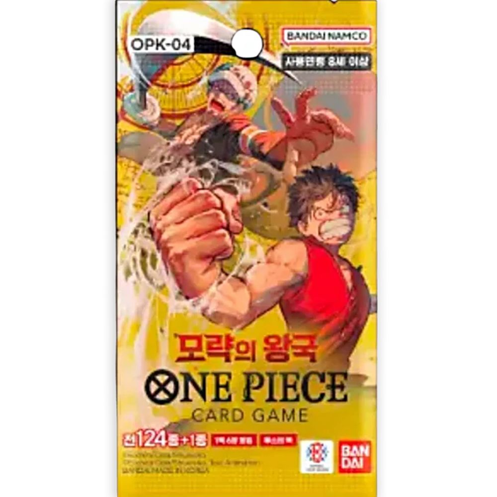 one piece kingdoms of intrigue booster box Korean One Piece: Kingdoms of Intrigue (OPK04) Booster Pack – Hammerhead TCG