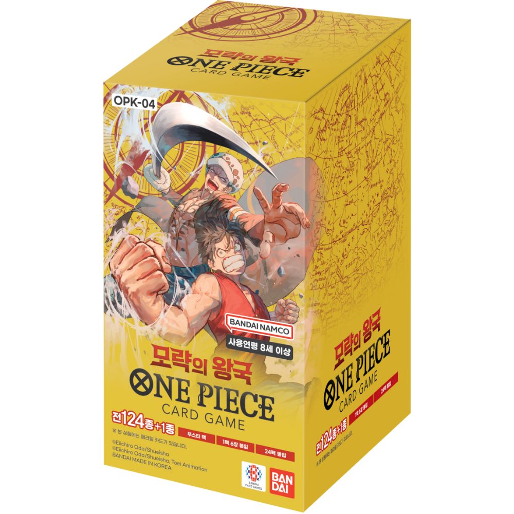 Korean​ One Piece Kingdoms of Intrigue OPK-04 Booster Box