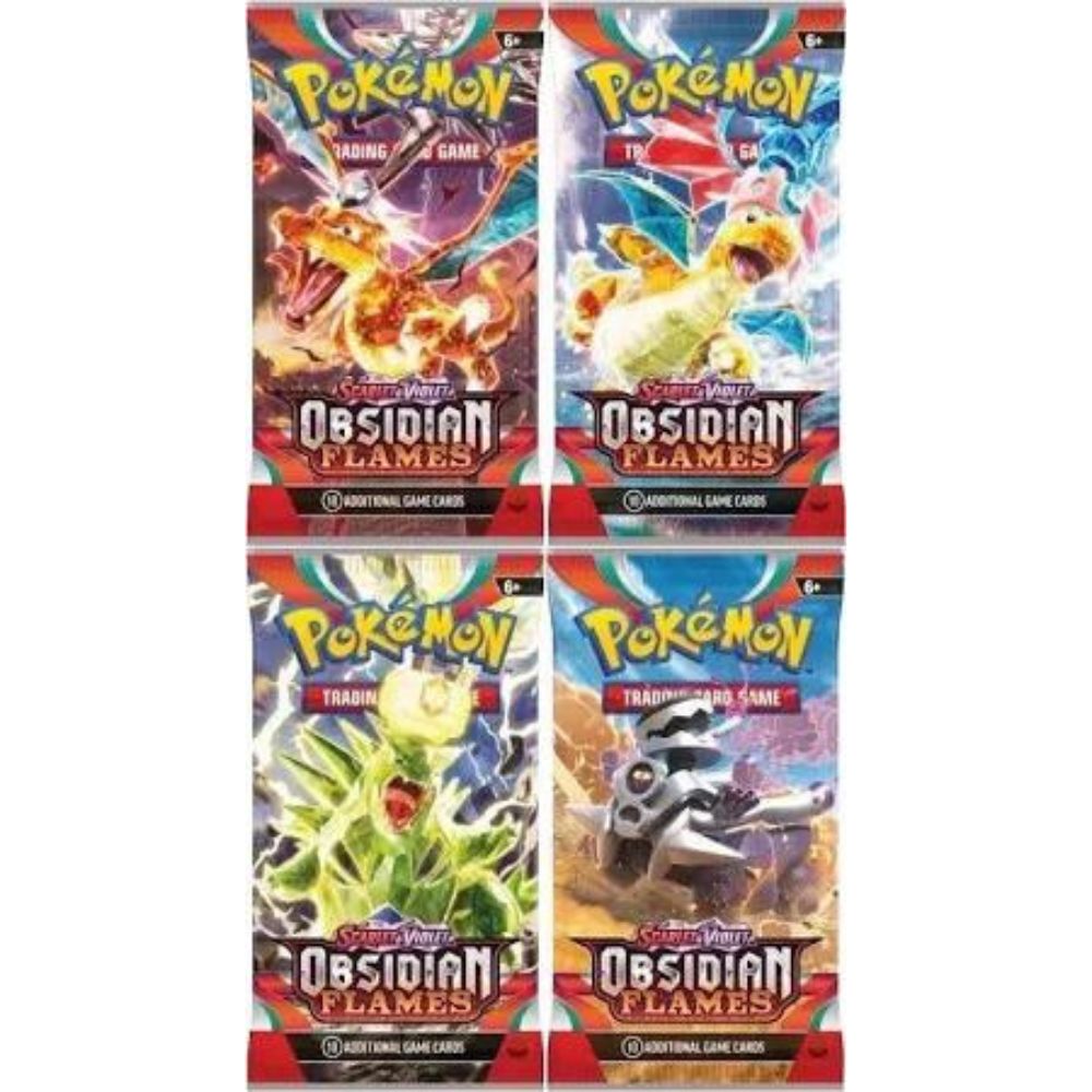 Pokemon TCG: Scarlet and Violet 3 Obsidian Flames Booster Packs