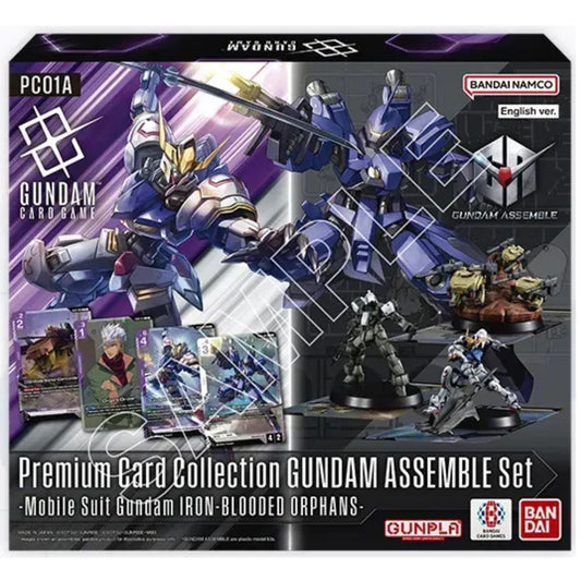 Premium Card Collection GUNDAM ASSEMBLE Set - Mobile Suit Gundam Iron-Blooded Orphans (PC01A)