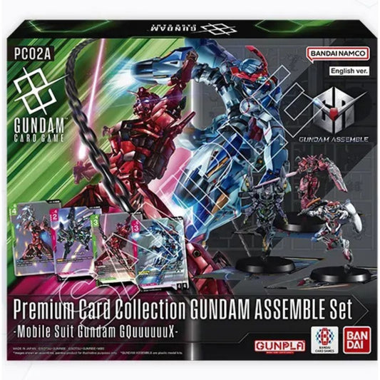 Premium Card Collection GUNDAM ASSEMBLE Set - Mobile Suit Gundam GQuuuuuuX (PC02A)