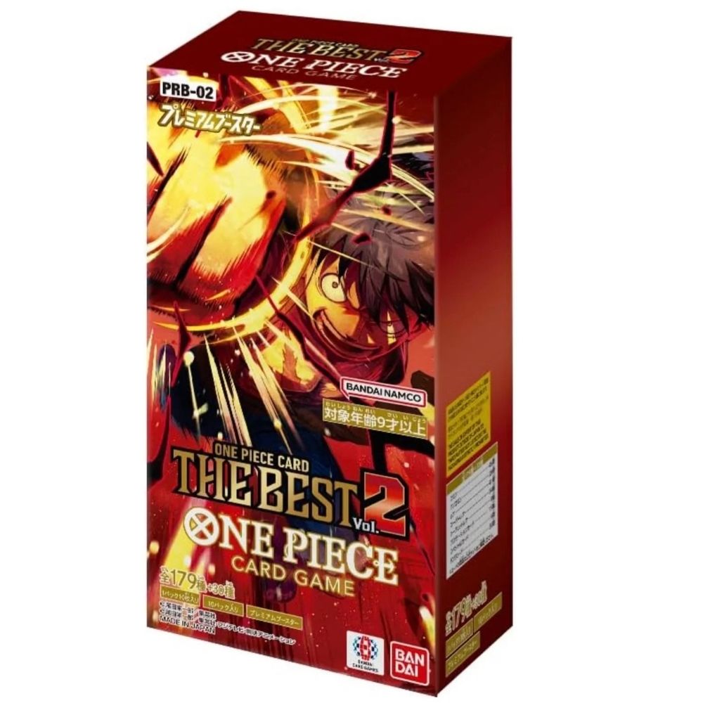 Japanese One Piece: The Best PRB02 Premium Booster Box