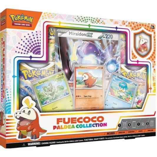 Pokémon TCG: Paldea Collection - Fuecoco with Miraidon Jumbo Card