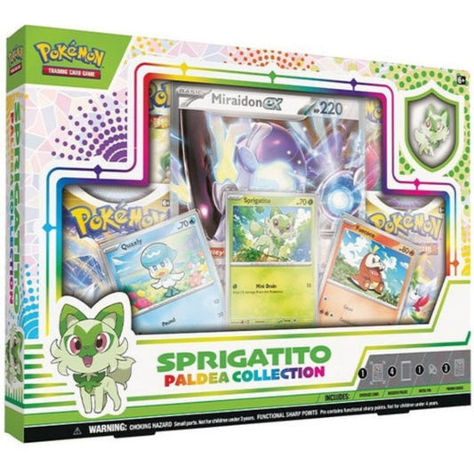 Pokémon TCG: Paldea Collection - Sprigatito with Miraidon Jumbo Card