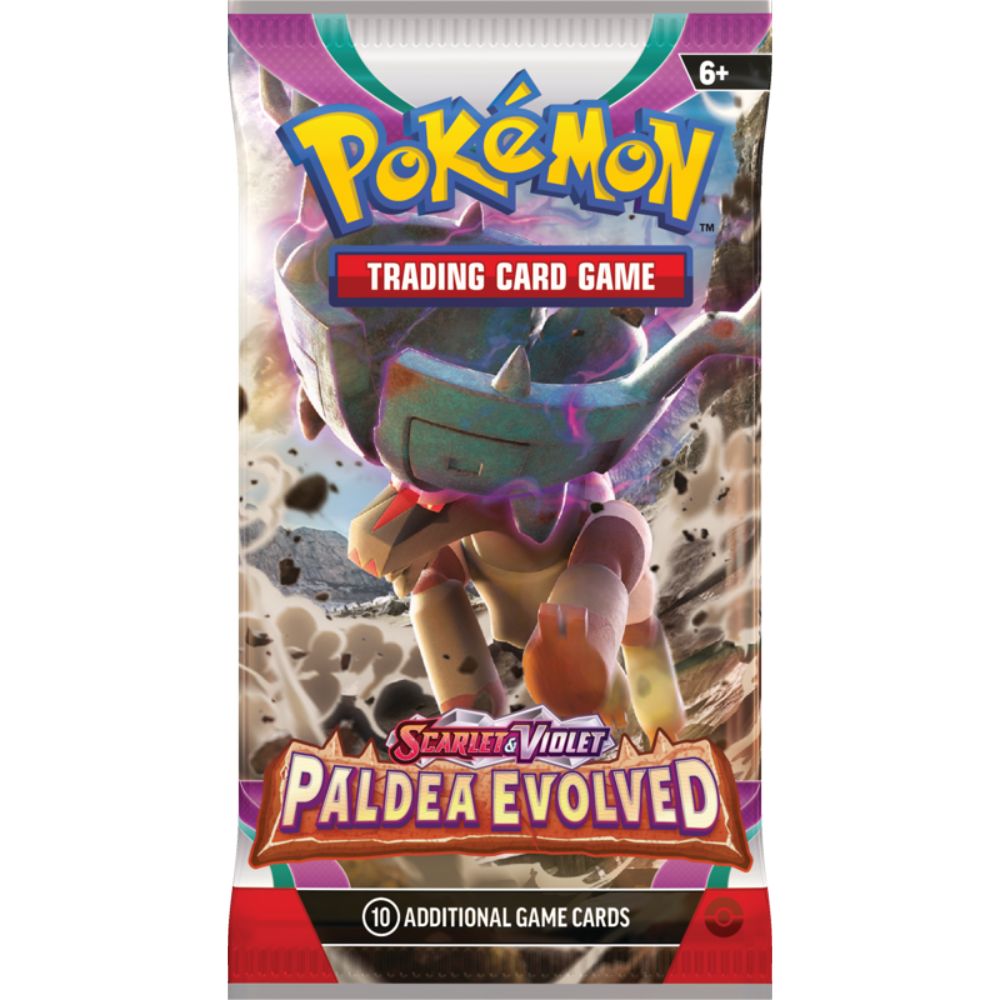 Pokemon TCG: Scarlet and Violet 2 Paldea Evolved Booster Pack Ting-Lu Artwork