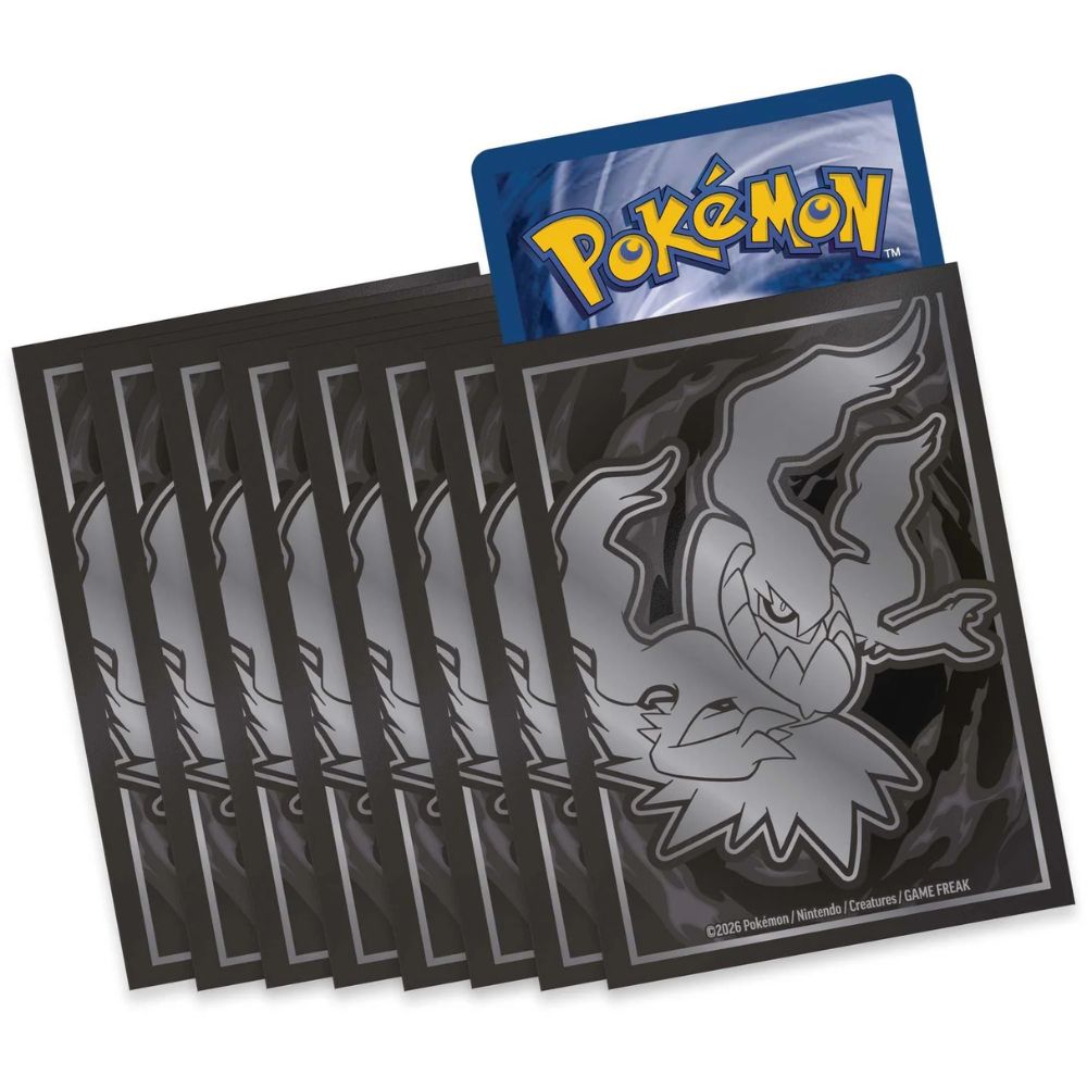 Pokemon TCG: Mega Evolution Pitch Black Elite Trainer Box Sleeves