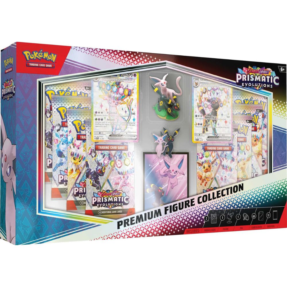 Pokemon TCG: Scarlet & Violet 8.5 Prismatic Evolutions Premium Figure Collection