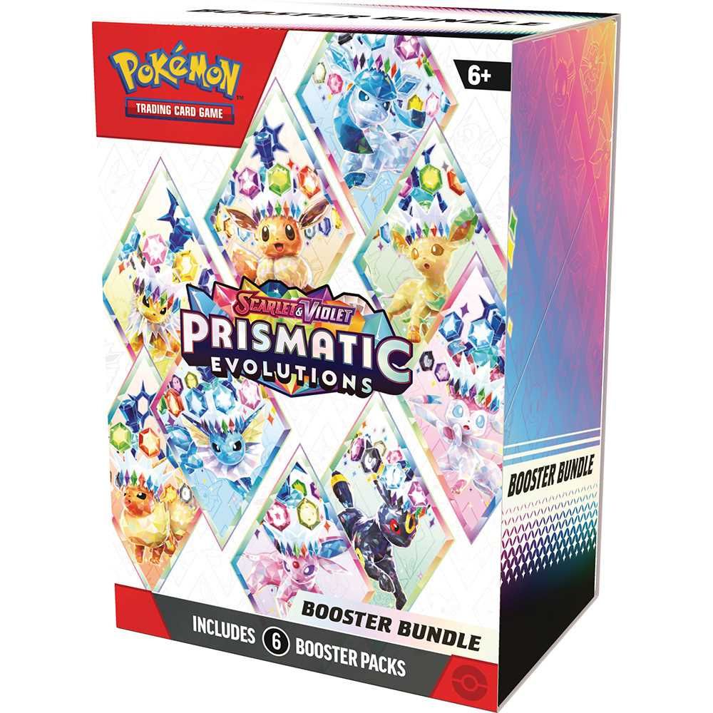 Pokemon TCG: Scarlet and Violet 8.5 Prismatic Evolutions Booster Bundle