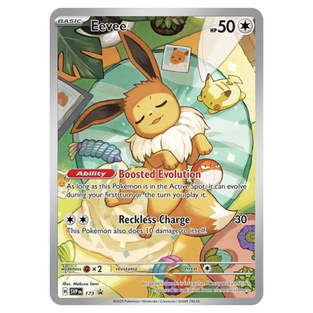 Pokemon TCG: Scarlet and Violet 8.5 Prismatic Evolutions Elite Trainer Box Eevee Promo Card
