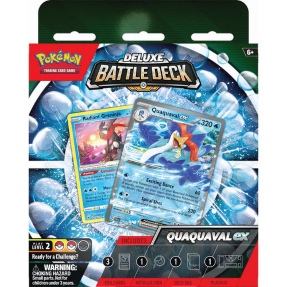 Pokemon TCG: Deluxe Battle Deck - Quaquaval ex