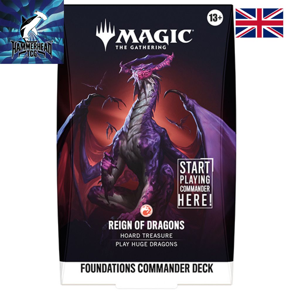 Magic: The Gathering - Reality Fracture Foundations Starter Commander Deck - Reign of Dragons