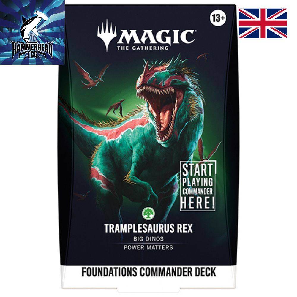 Magic: The Gathering - Reality Fracture Foundations Starter Commander Deck - Tramplesaurus Rex