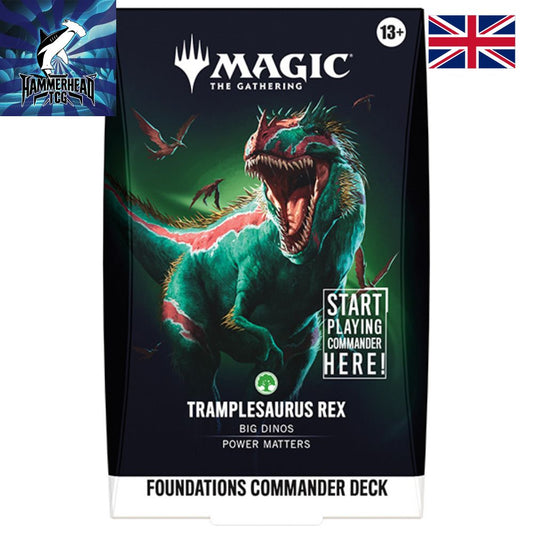 Magic: The Gathering - Reality Fracture Foundations Starter Commander Deck - Tramplesaurus Rex