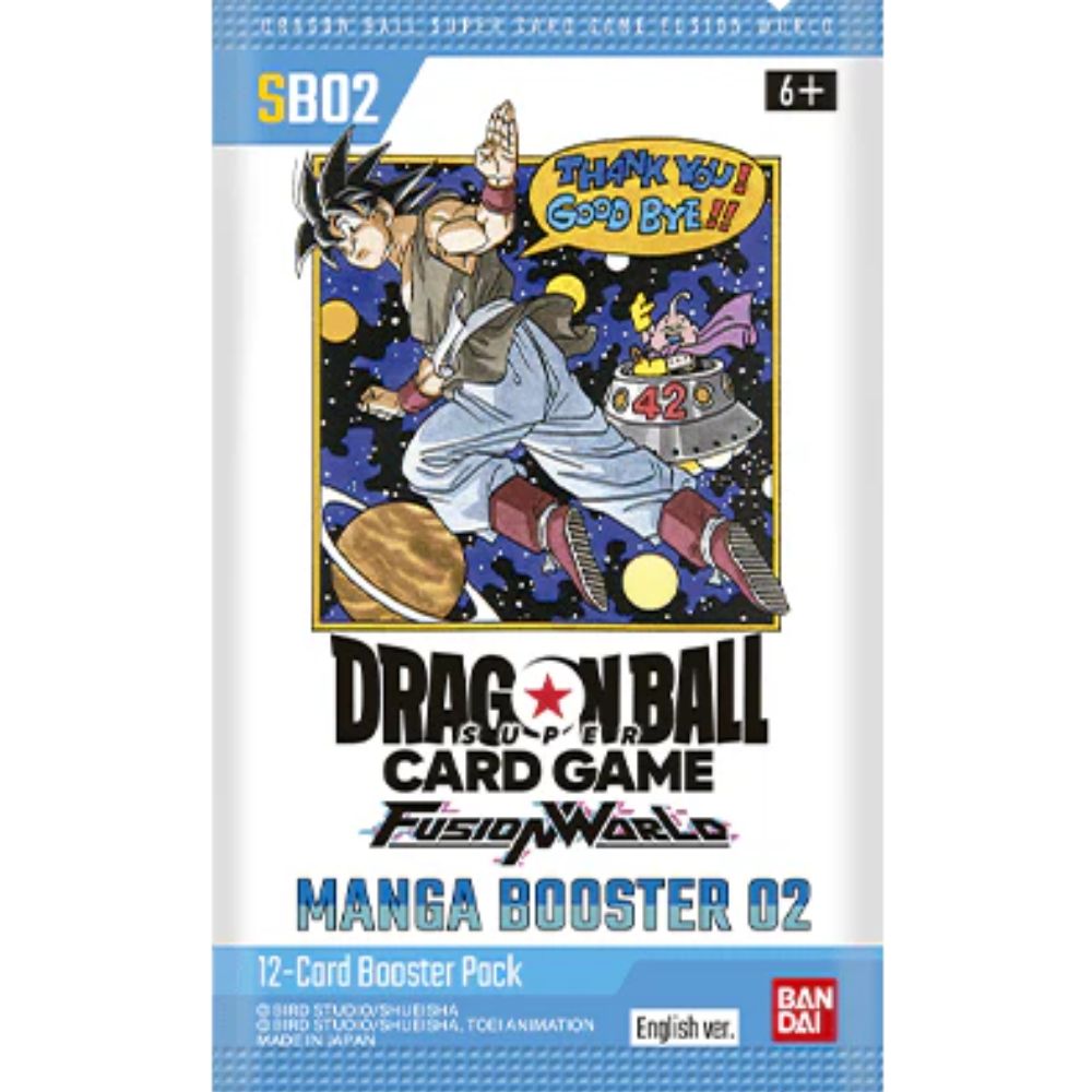 Dragon Ball Super Card Game: Fusion World - Manga (SB02) Booster Pack