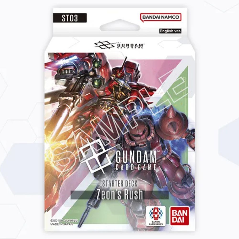 Gundam TCG: Zeon's Rush (ST03) Starter Deck