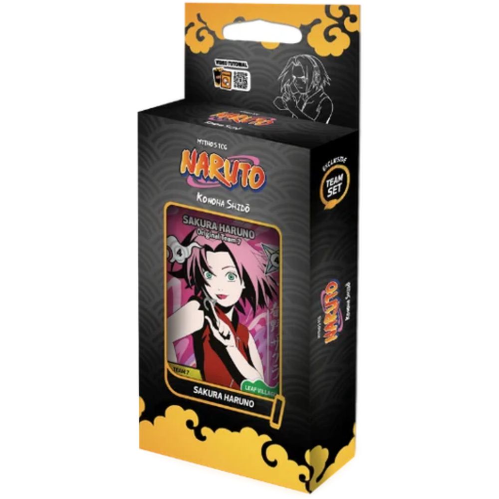 Naruto Mythos TCG - Set 01 - Konoha Shido Team Set - Sakura 2nd Edition