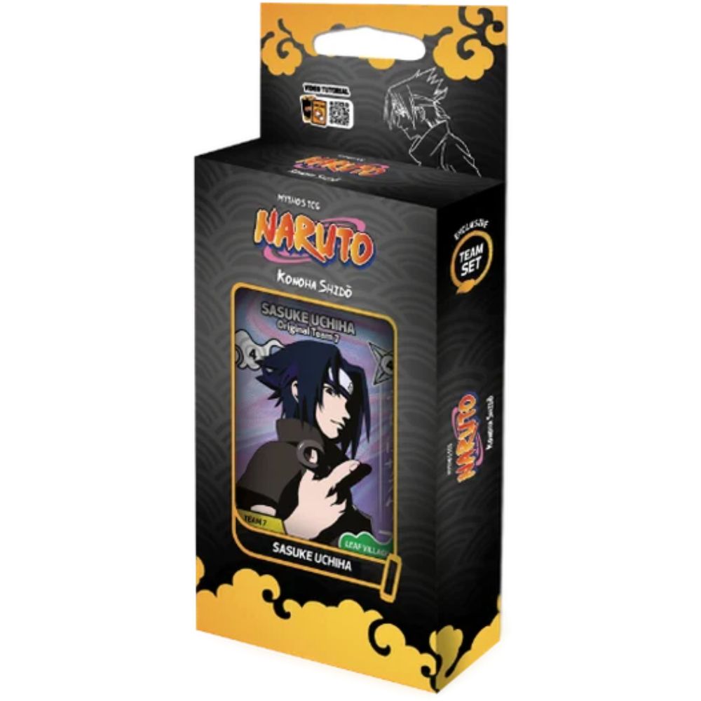 Naruto Mythos TCG - Set 01 - Konoha Shido Team Set 2nd Edition - Sasuke