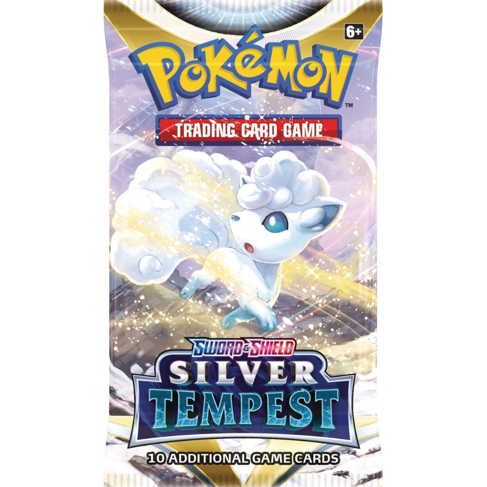Pokemon TCG: Pokémon TCG Silver Tempest Booster Pack Vulpix Artwork