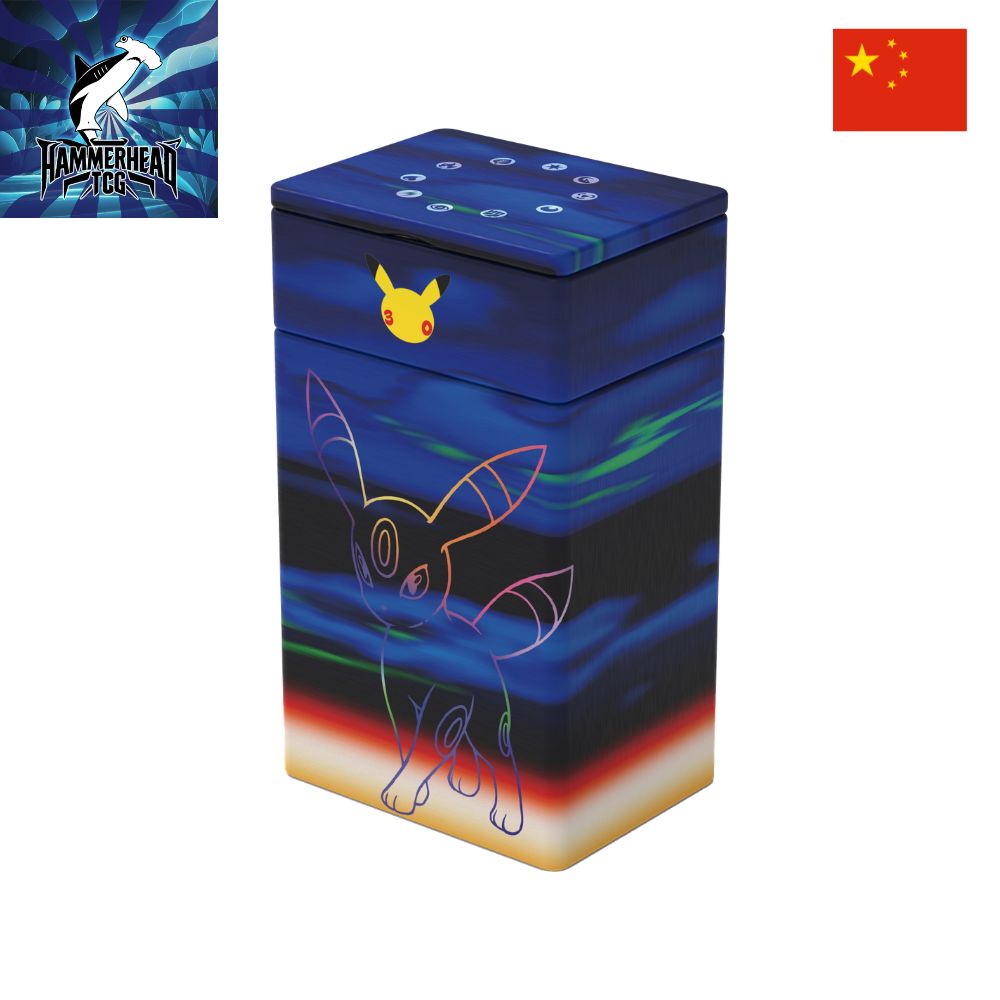 Simplified Chinese Pokemon: 30th Celebration Deluxe Deck - Umbreon Ex Deck Box