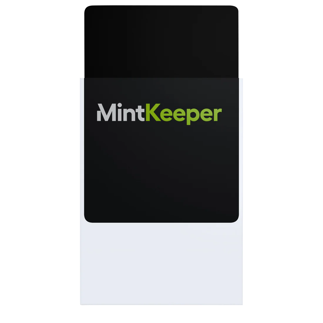 MintKeeper Standard Soft Card Sleeves With Card Half Inside