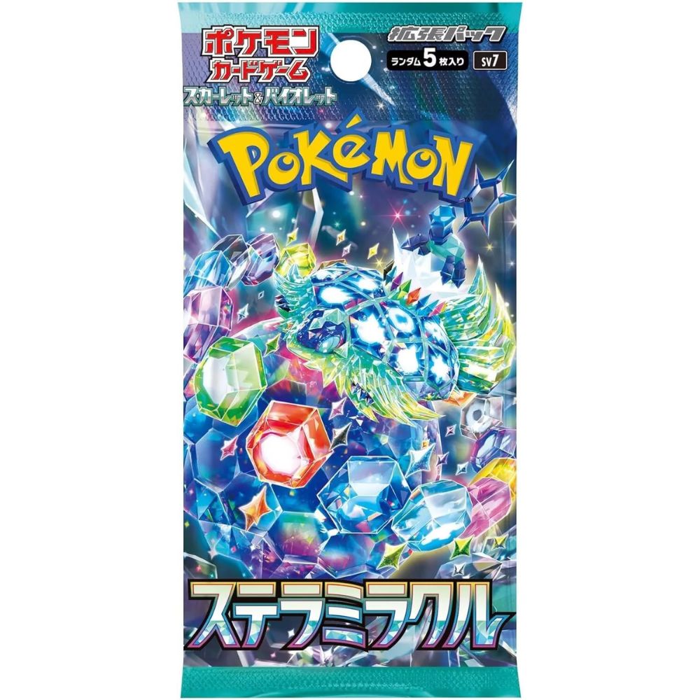 Japanese Stellar Miracle sv7 Booster Pack