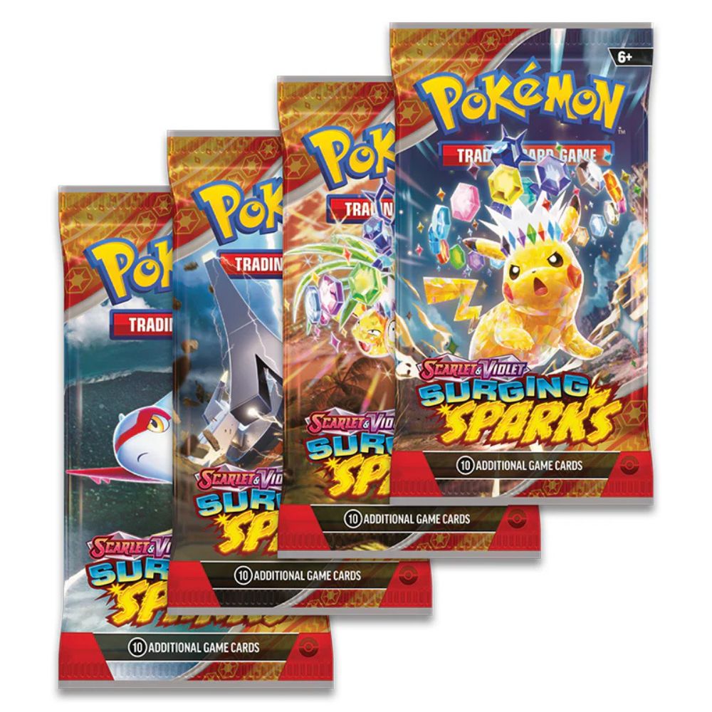 Pokemon TCG: Scarlet and Violet 8 Surging Sparks Booster Packs