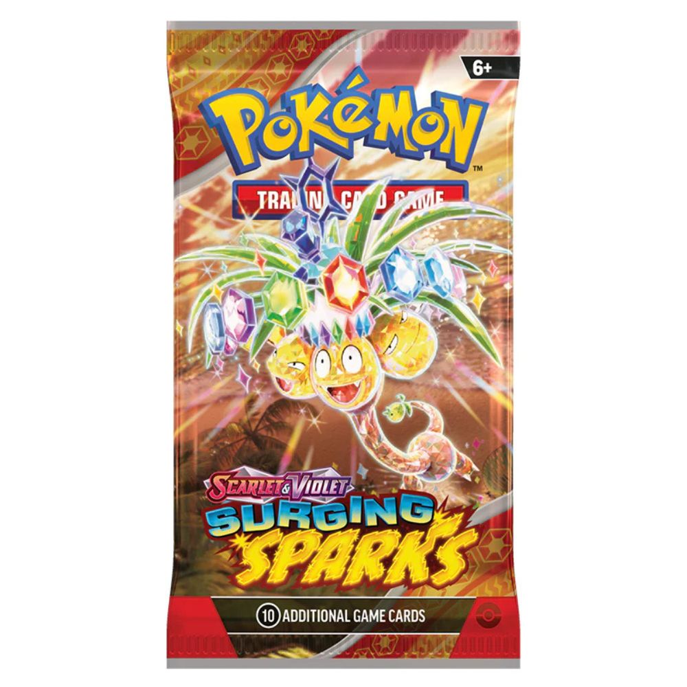 Pokemon TCG: Scarlet and Violet 8 Surging Sparks Booster Pack Exeggutor Artwork