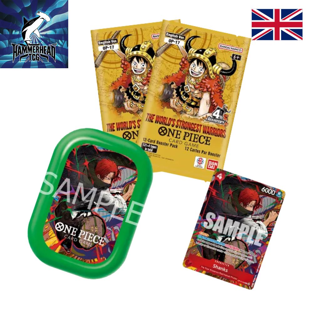 One Piece Card Game: Mini Case Set Vol 3 (TS-03) Featuring Shanks