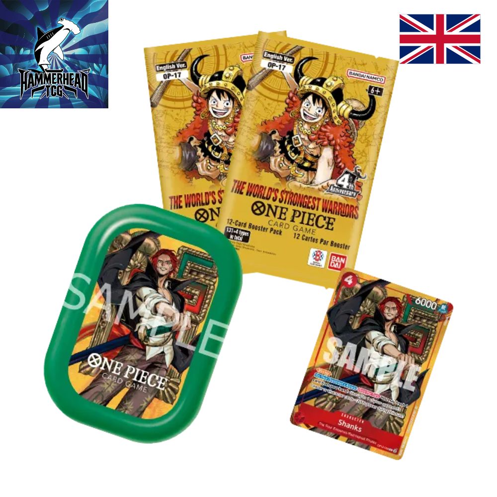 One Piece Card Game: Mini Case Set Vol 3 (TS-03) Featuring Shanks