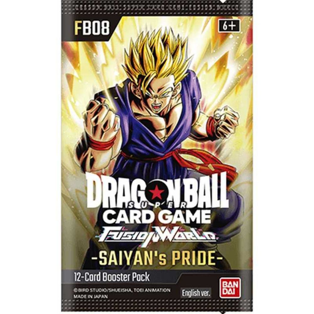 Dragon Ball Super CG: Fusion World FB08 Saiyan's Pride Booster Pack