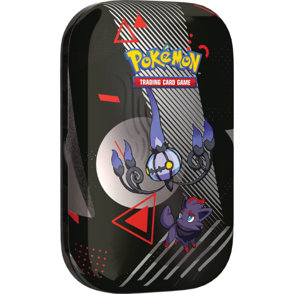 Pokemon TCG: Scarlet & Violet 10.5 - Black Bolt & White Flare - Unova Mini Tin Chandelure & Zorua
