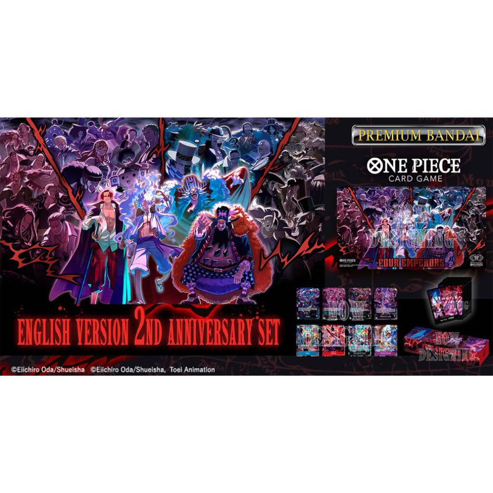 One Piece Card Game: English Version - 2nd Anniversary Set