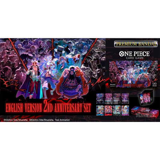 One Piece Card Game: English Version - 2nd Anniversary Set
