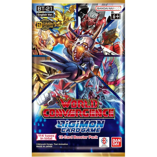 Digimon Card Game: World Convergence Booster Pack