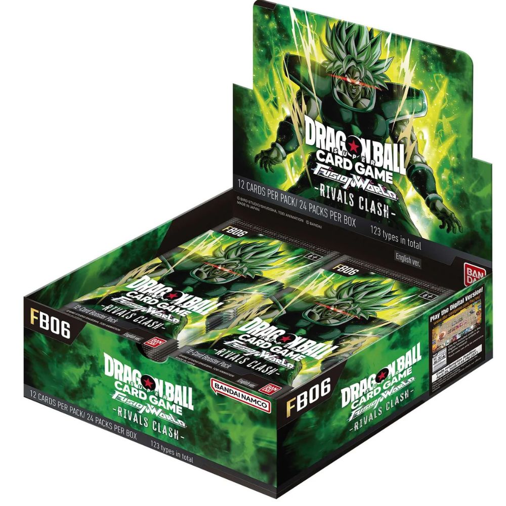 Dragon Ball Super CG: Fusion World FB06 Rivals Clash Booster Box
