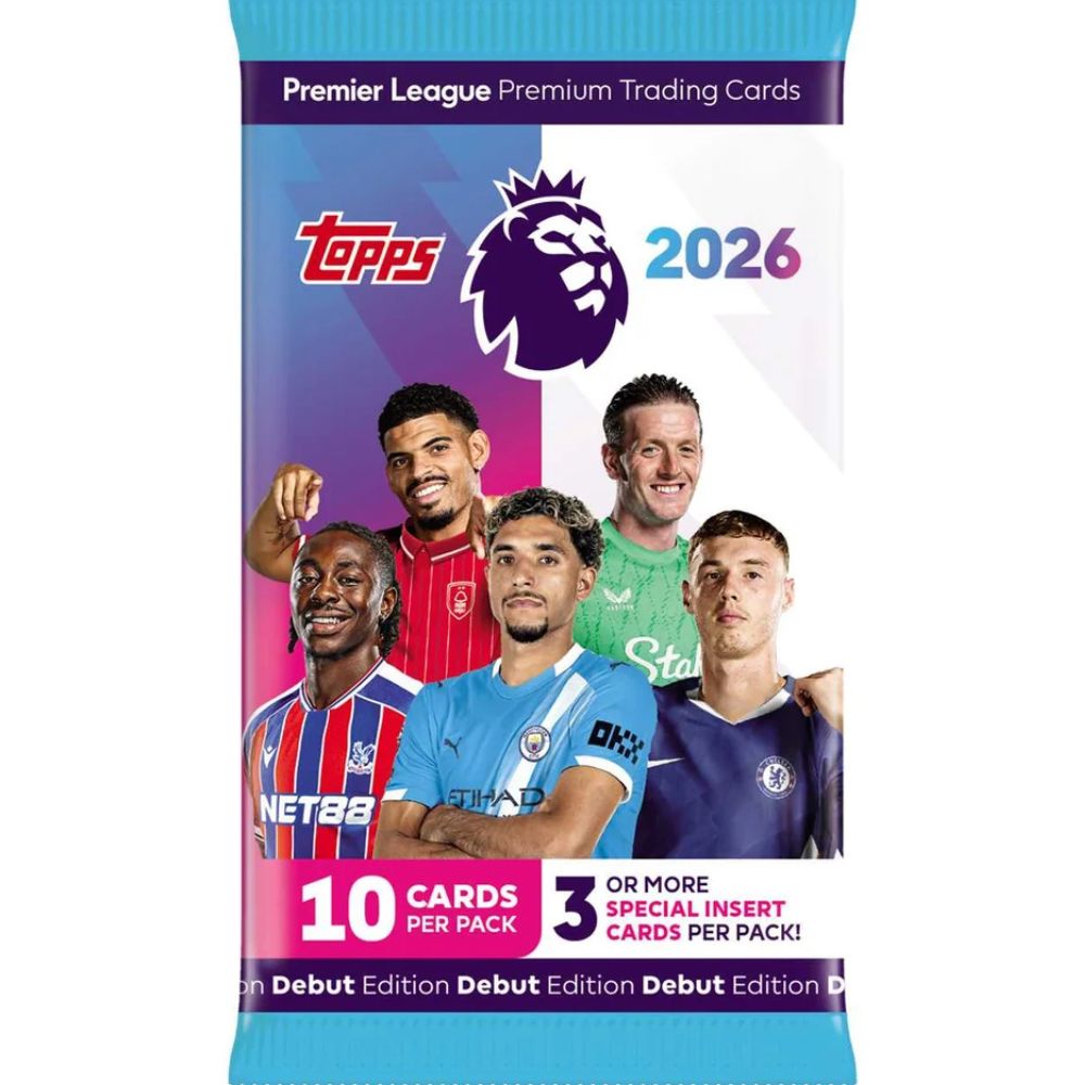 Premier League 2026 Trading Card Game Booster Pack