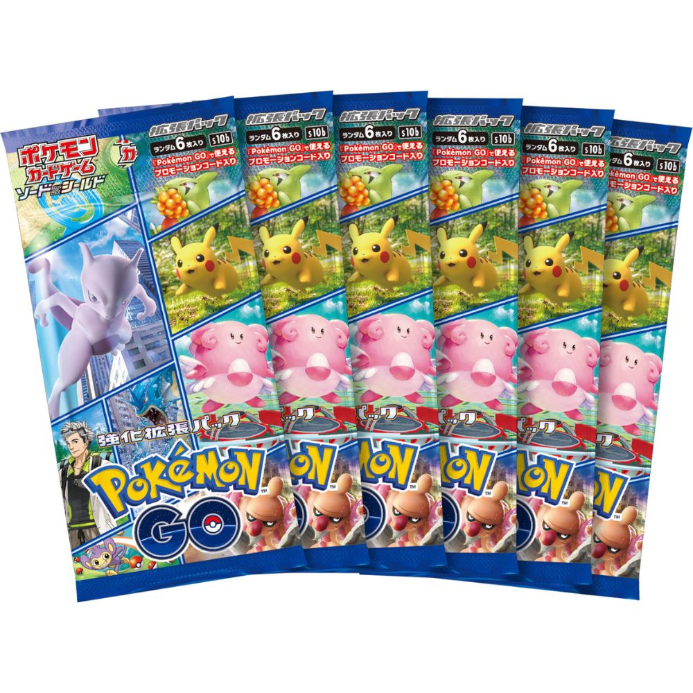 Japanese Pokémon GO Booster Packs