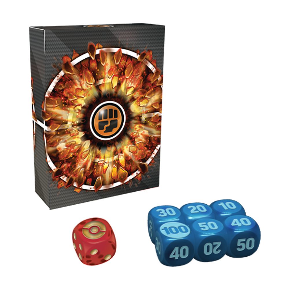 Pokemon TCG: Mega Lucario ex League Battle Deck dice counters