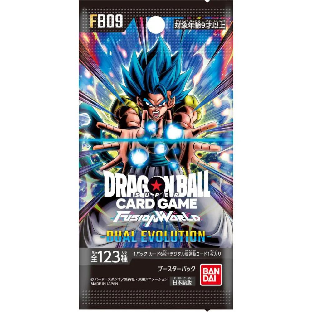 Japanese Dragon Ball Fusion World FB09 - Dual Evolution Booster