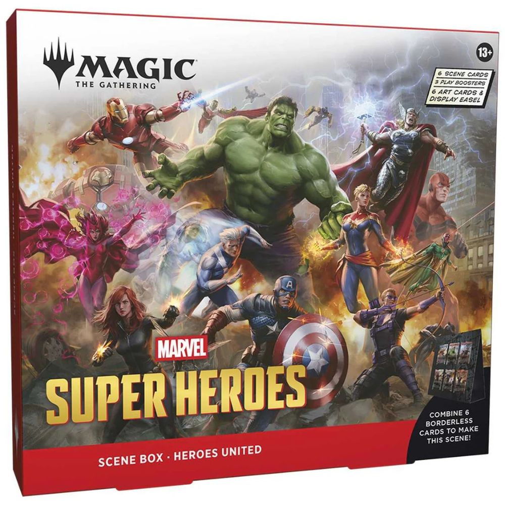 Magic: The Gathering - Marvel Super Heroes Scene Box - Heroes United