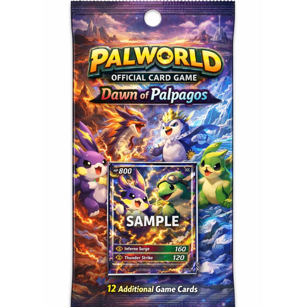Palworld OFFICIAL CARD GAME - Dawn of Palpagos Booster Pack