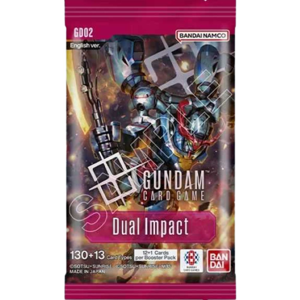Gundam Card Game: Dual Impact (GD02) Booster Pack
