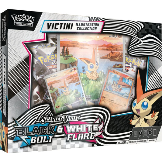 Black Bolt & White Flare Unova Victini Illustration Collection