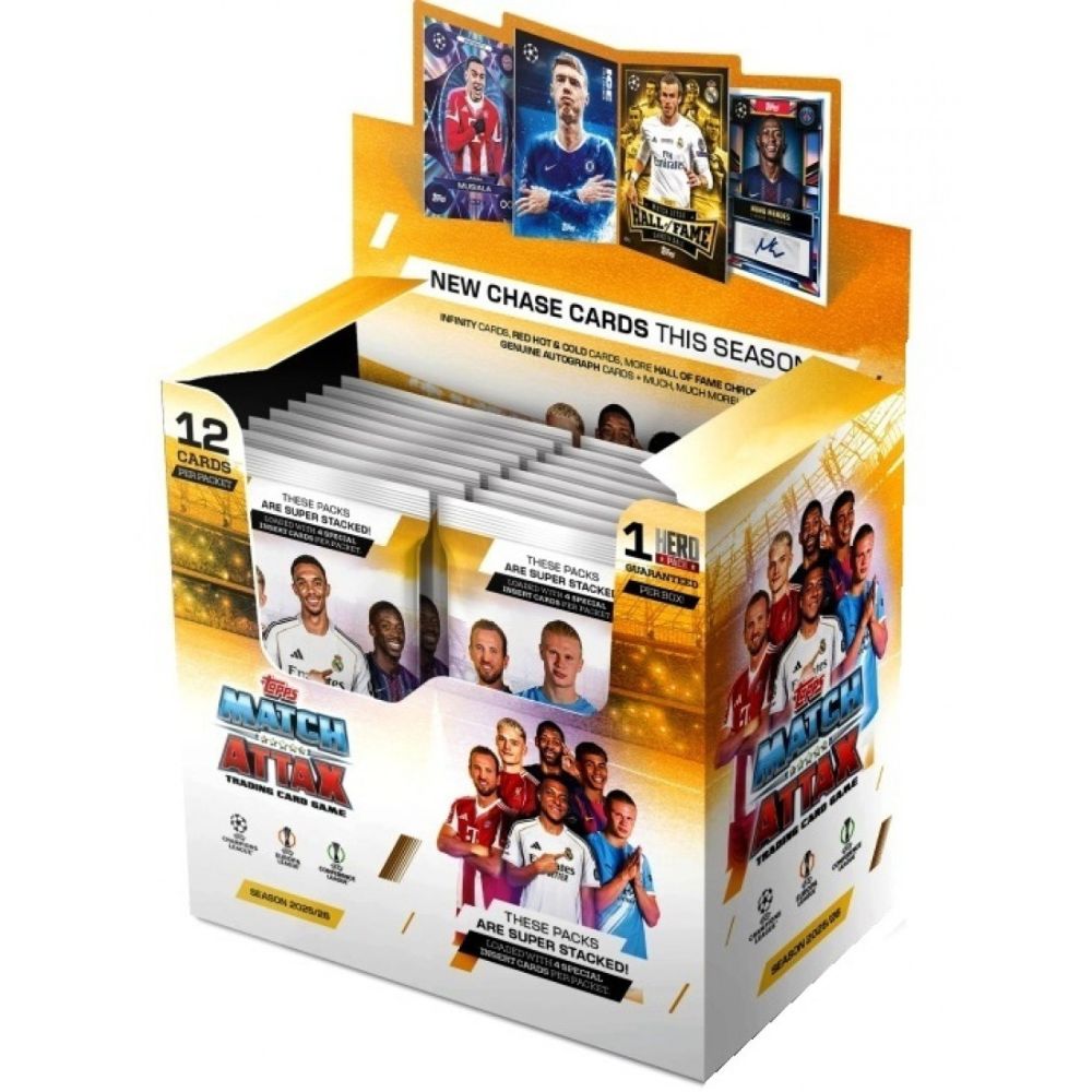 Match Attax 2025/26 Trading Card Game Booster Box